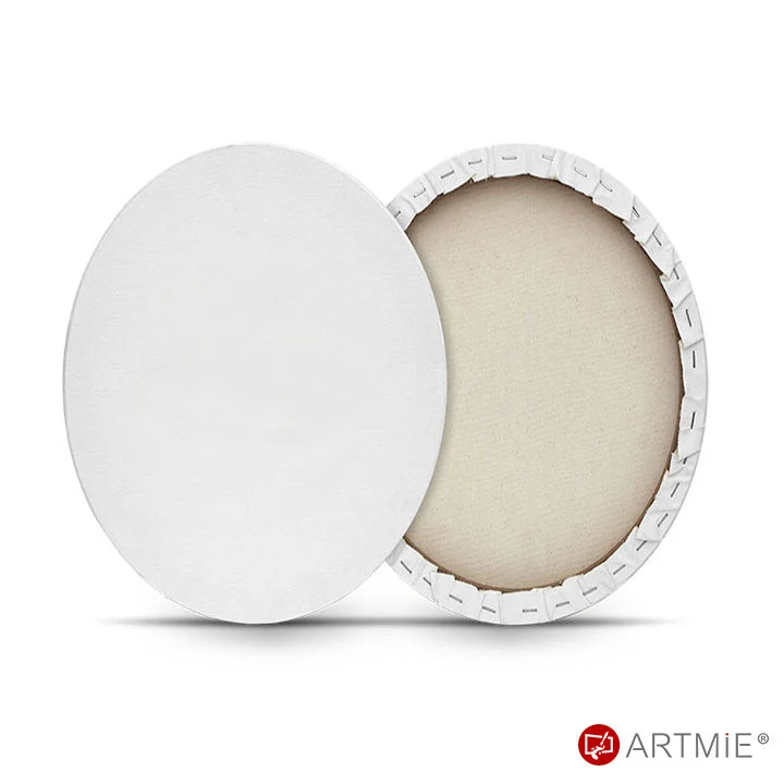 Oval Stretched Canvas