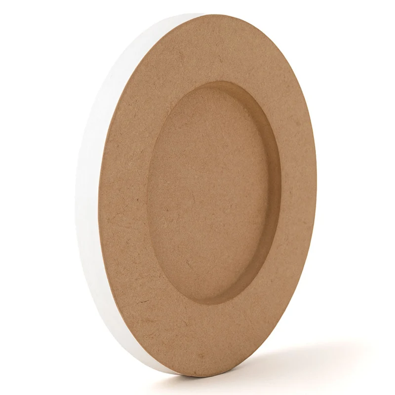 ARTMiE Double-Sided Round 3D Board With Gesso