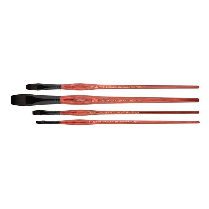 PanArt 3322 Flat Brush for Acrylic