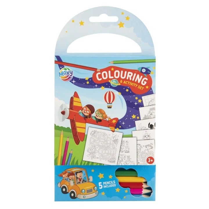 Coloring Books With Colored Pencils