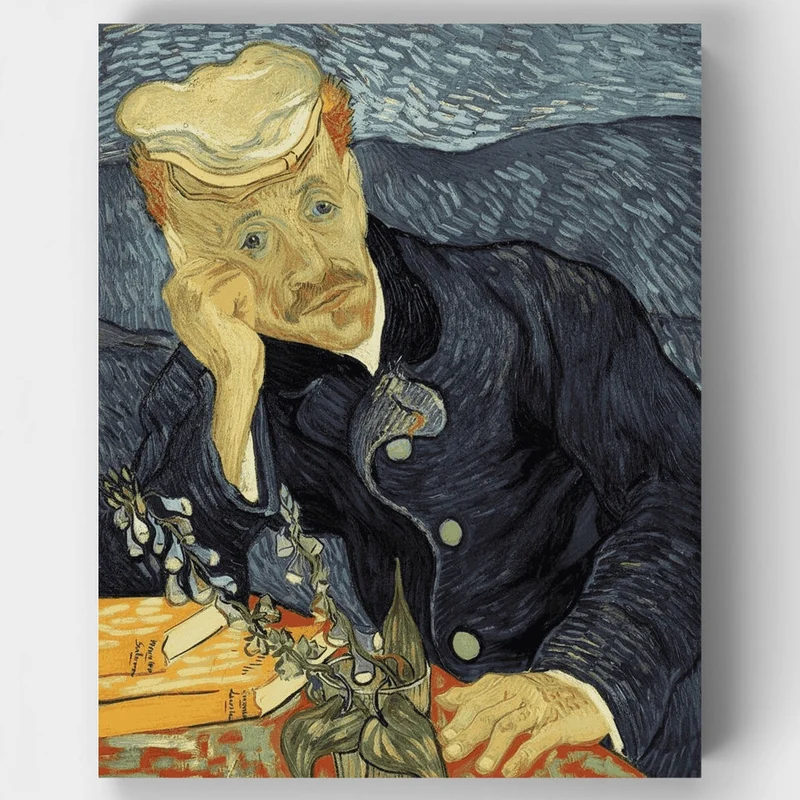 Portrait of Doctor Gachet - Paint by Numbers Kit