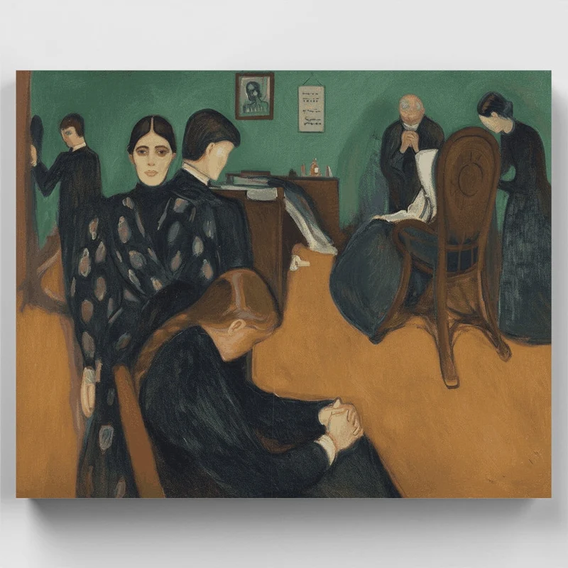 Death in the Sickroom - Paint by Numbers Kit