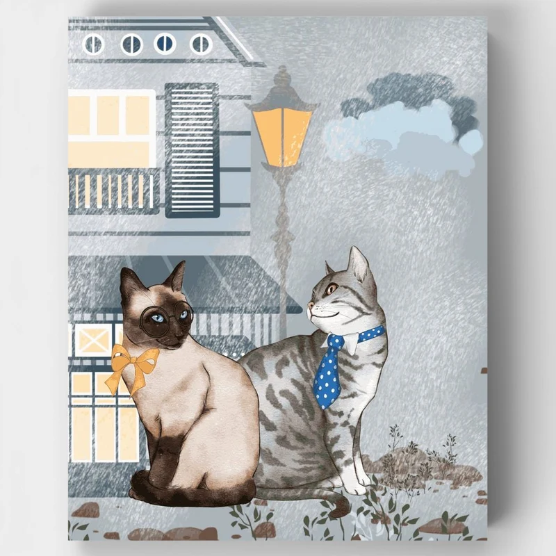 "Come Rain or Shine" Paint by Numbers Kit