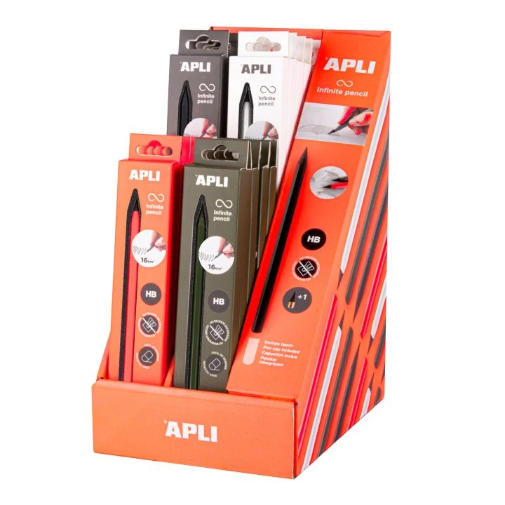 APLI Infinite Pencil HB 1 pc ASSORTED 2
