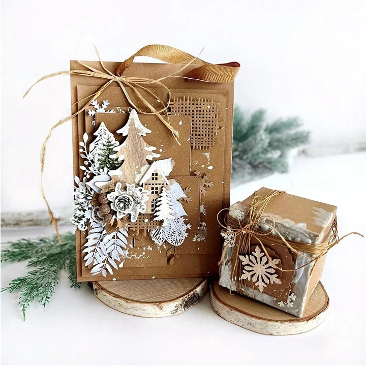 Wooden Houses – Set of 7