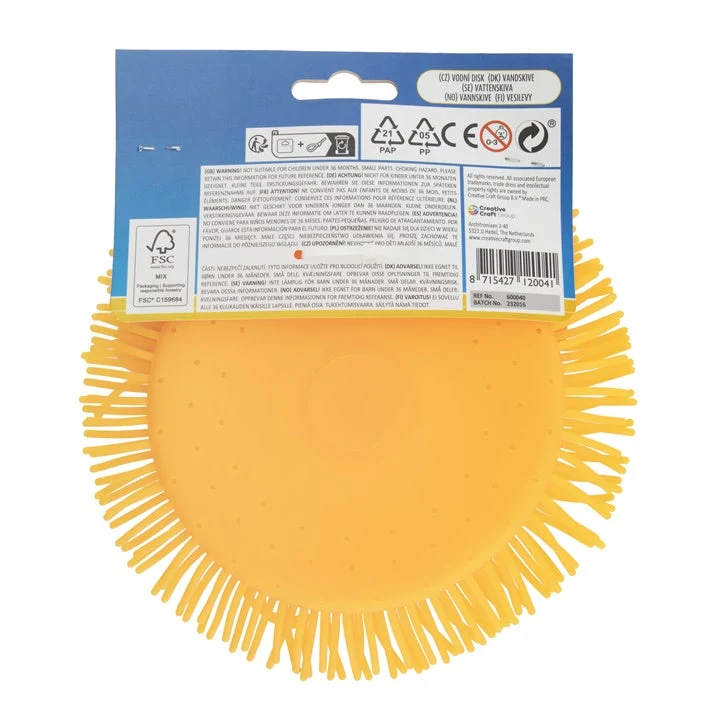 Water Flying Disc, 17 cm Diameter