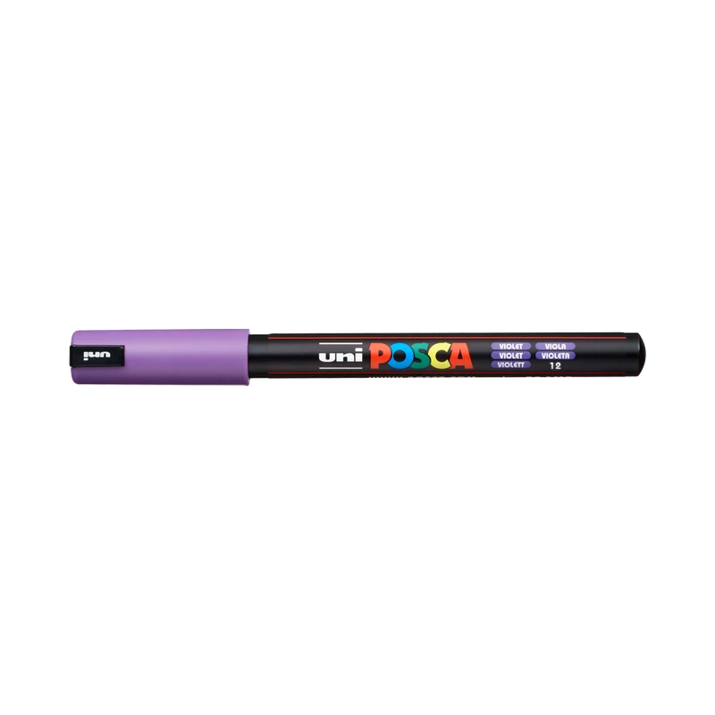 Акрилен маркер Posca PC-1MR, 0,7 mm, лилав