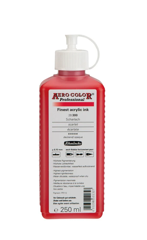 Akrylový atrament Schmincke AERO COLOR Professional 250 ml