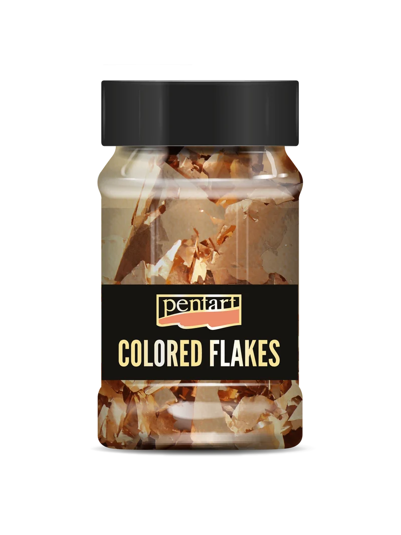 Pentart Metallic Foil Flakes 100 ml