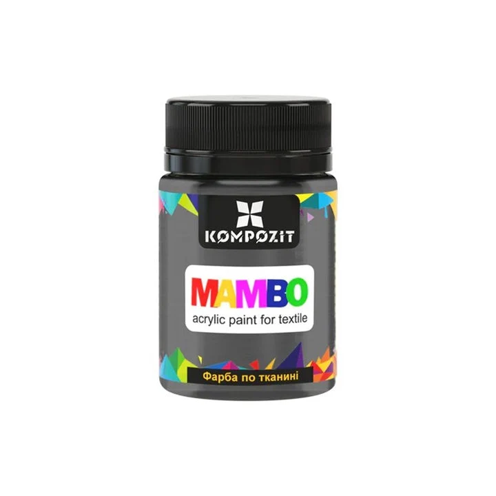 MAMBO Metallic Fabric and Leather Paint, 50 ml