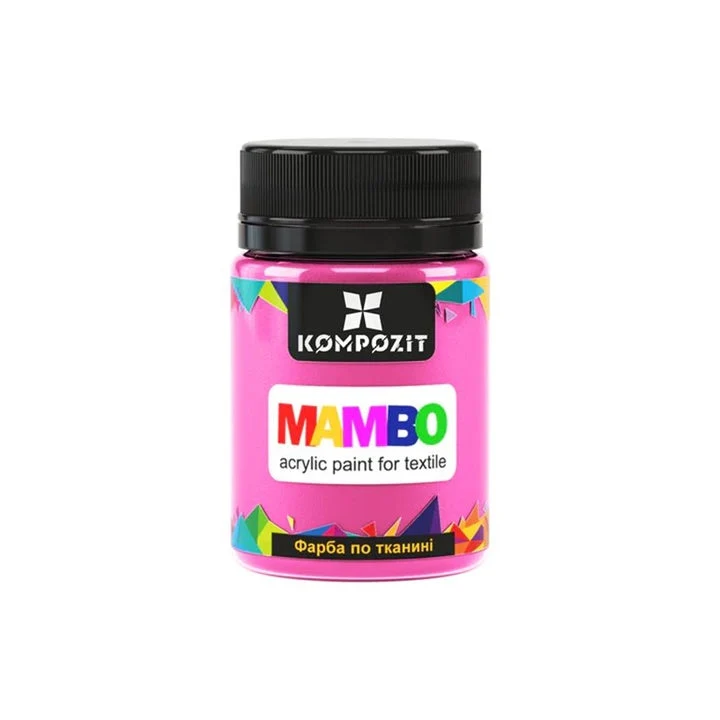 MAMBO Metallic Fabric and Leather Paint, 50 ml