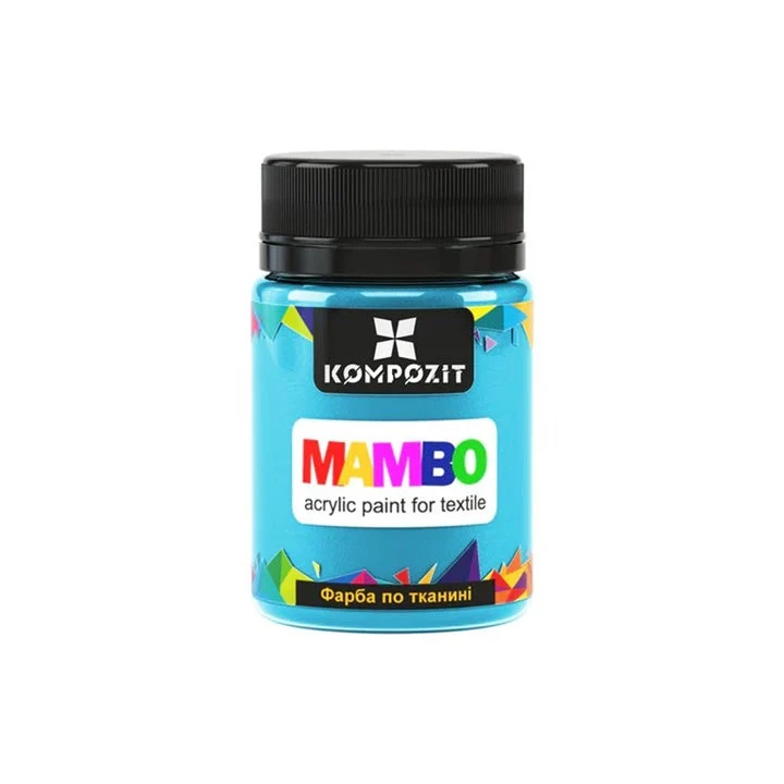MAMBO Metallic Fabric and Leather Paint, 50 ml