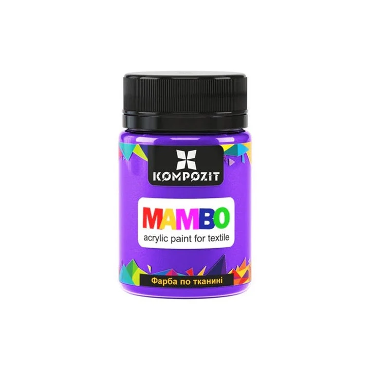 MAMBO Metallic Fabric and Leather Paint, 50 ml