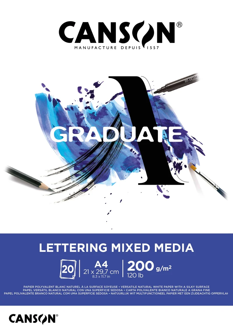 Canson Graduate Lettering Mix Media