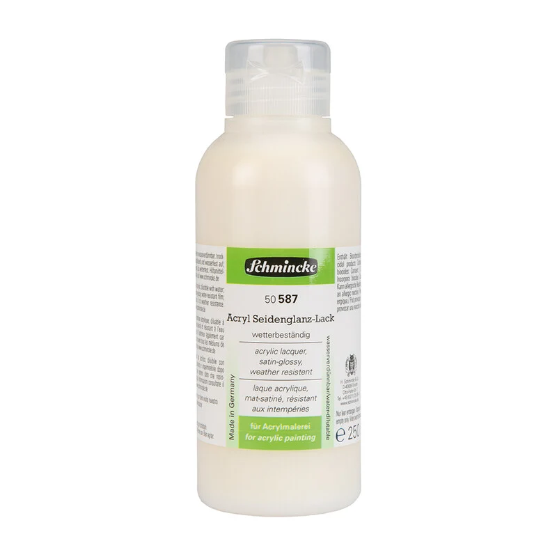 Schmincke ακρυλικό βερνίκι, σατινέ 250 ml