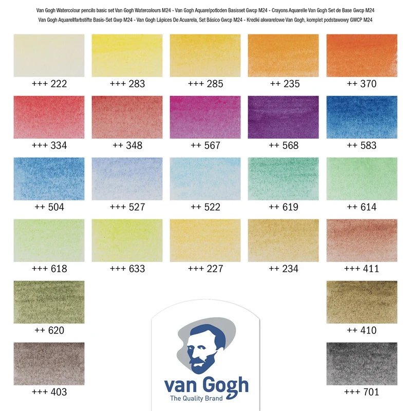 ROYAL TALENS Van Gogh set barvnih akvarelnih