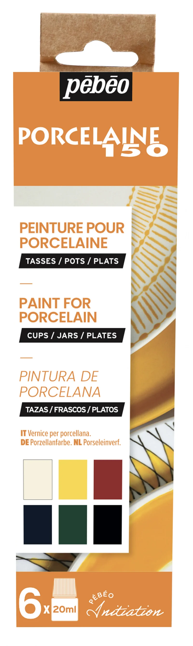 PEBEO Porcelaine 150 комплект бои за порцелан