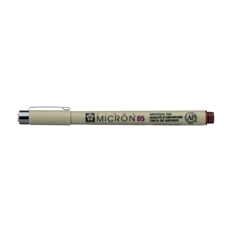 Тънкописец Sakura Pigma Micron 05 0,45 mm – комплект от 6 цвята