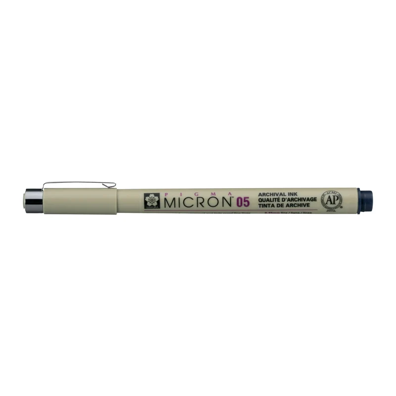 Sakura Pigma Micron 05 fineliner 0,45 mm – set od 6 boja