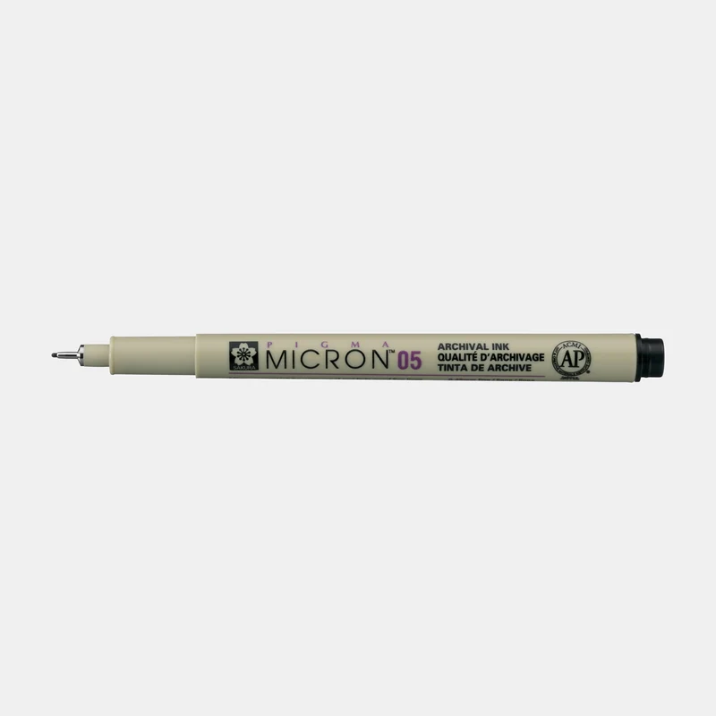 Sakura Pigma Micron 05 fineliner 0,45 mm – σετ 6 χρωμάτων