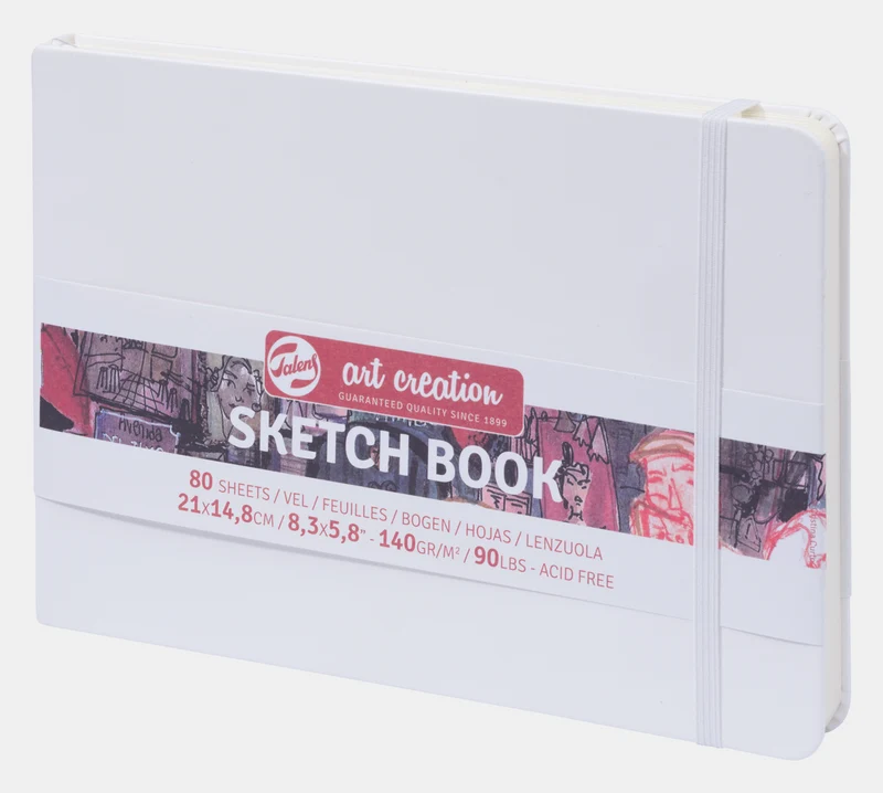 Skicirka Royal Talens Art Creation bela 15 x 21 cm, 140 g, 80 listov