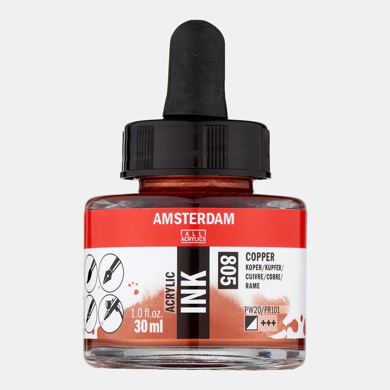 ROYAL TALENS Amsterdam Acrylic Ink akrylový atrament 30 ml