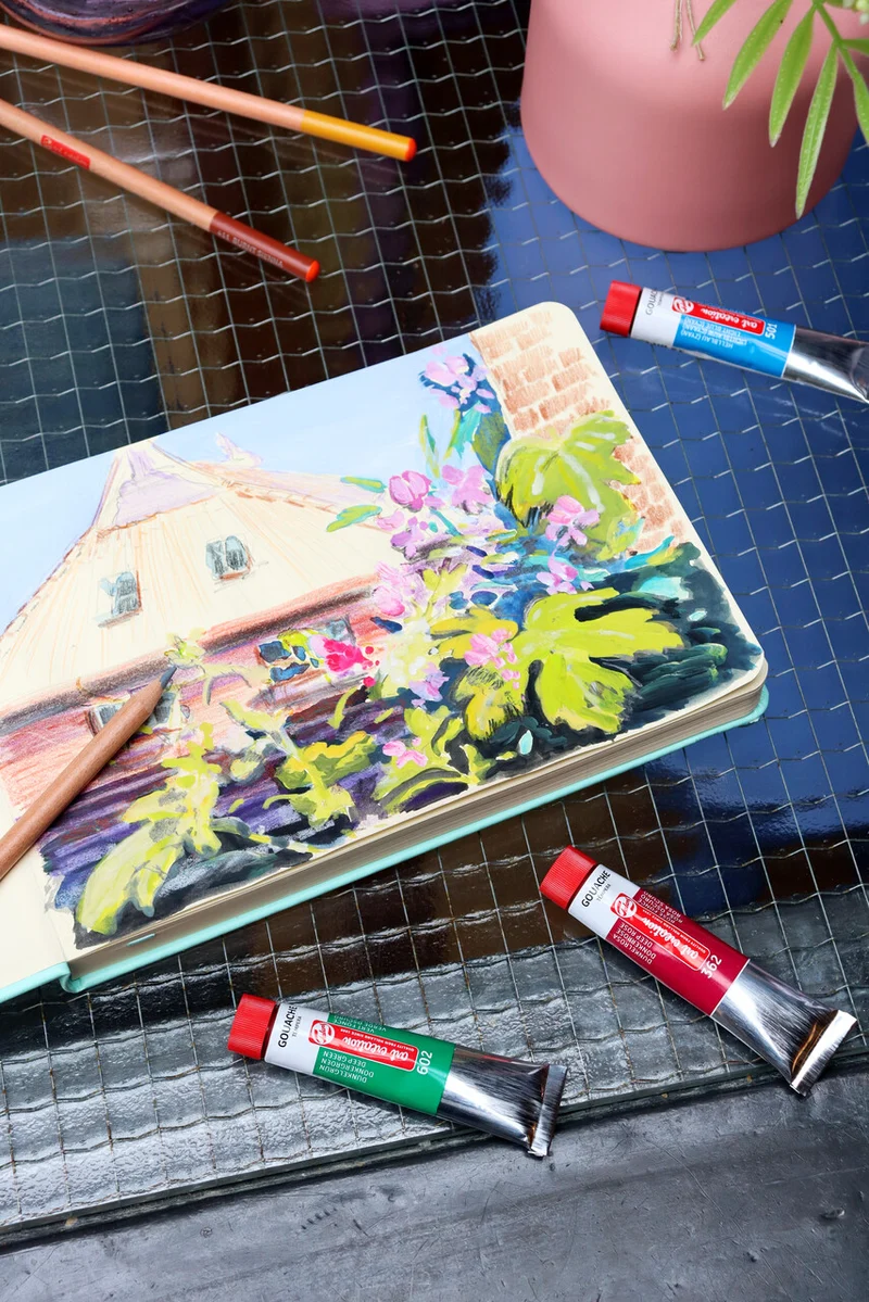 Set gvaš barv Royal Talens Art Creation 8 x 12 ml
