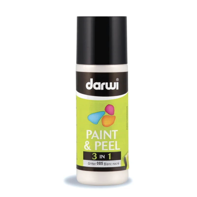 Отлепваща се боя за стъкло DARWI Paint & Peel 3в1 80 ml