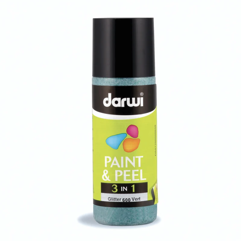 Отлепваща се боя за стъкло DARWI Paint & Peel 3в1 80 ml