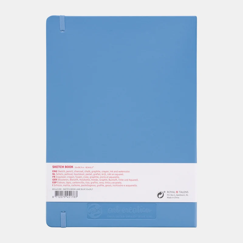 Blocco da disegno Talens Art Creation Light Blue 21 x 30 cm, 140 g, 80 fogli