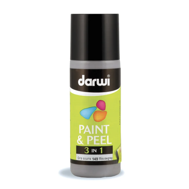 Colore per vetro pelabile DARWI Paint & Peel 3in1 80 ml