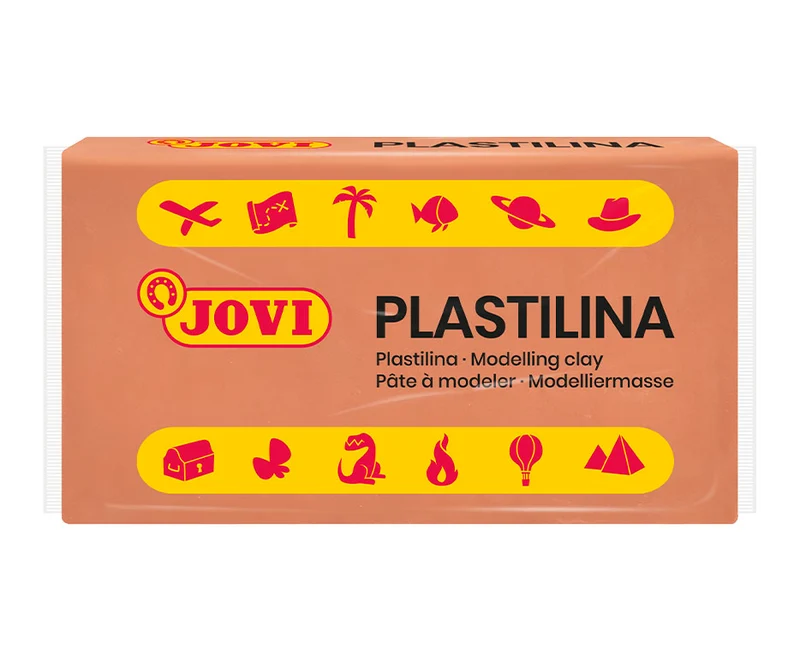 JOVI pflanzliche Knete Hauttöne 18 x 50 g