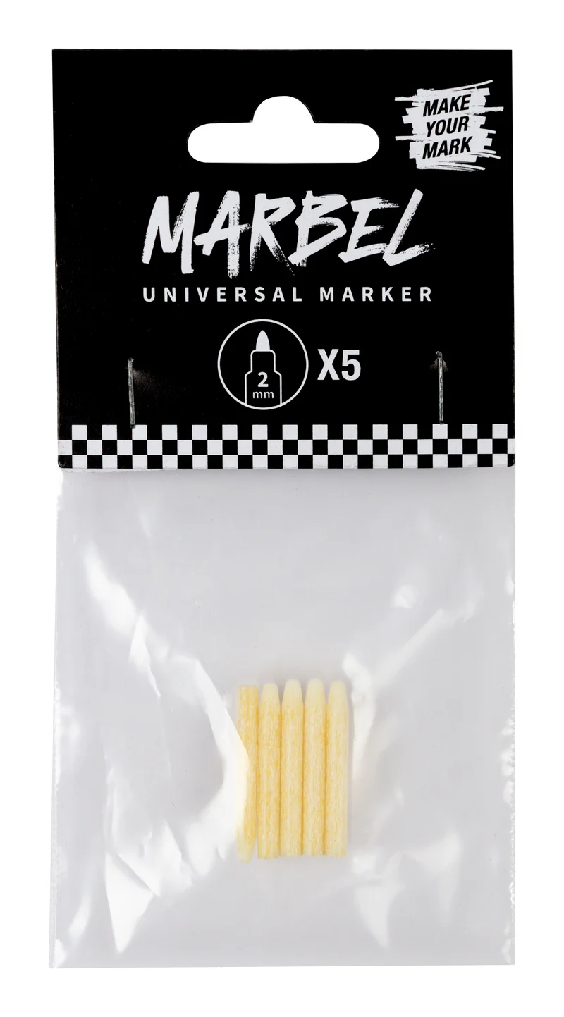 Punte di ricambio per pennarelli DARWI Marbel 2 mm 5 pz