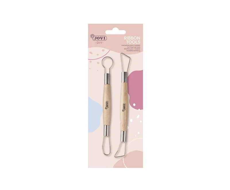 JOVI Kraft set di strumenti per modellare in legno 2 pz