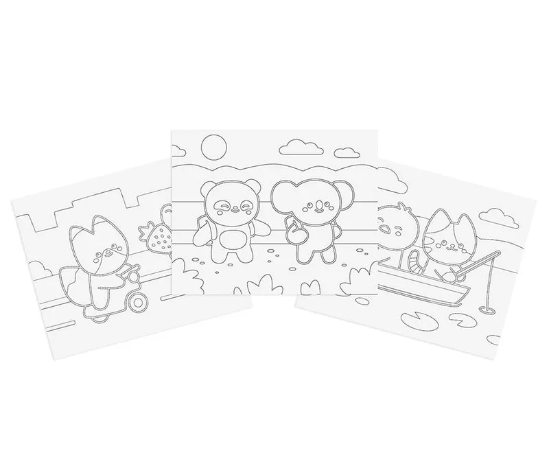 JOVI Play&Fun Kawaii Sandmalerei-Set – 12-tlg.