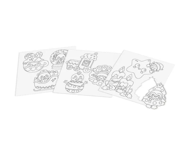 JOVI Play&Fun Sandmalset Christmas Ornaments - 12 Stk.