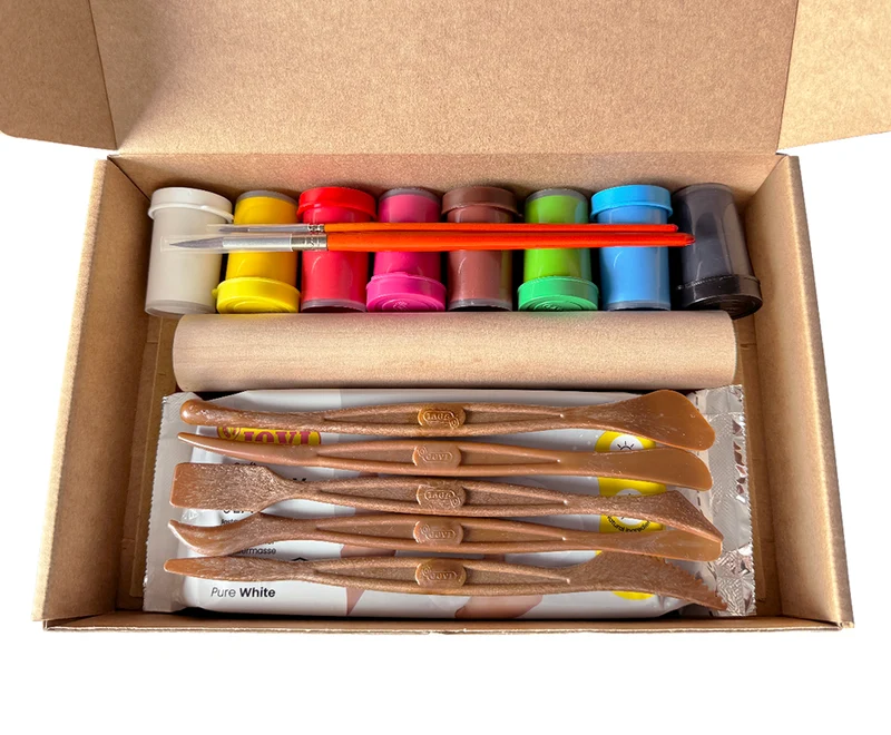 Kreatives Modelliere-Set JOVI Kraft Haarspangen – 24 Stk.
