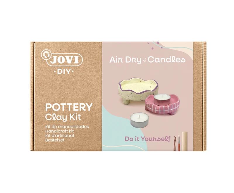 Modellierset JOVI Kraft Kerzen – 22-tlg.
