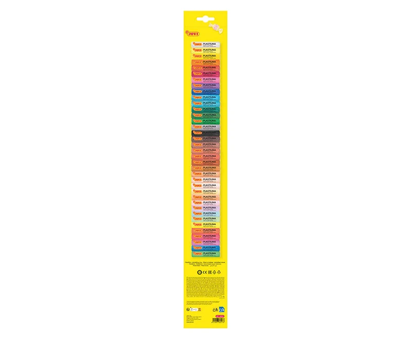 JOVI natürliche Knete 37 x 15 g Rollen